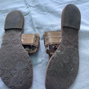 Patent leather Tory Burch Sandals